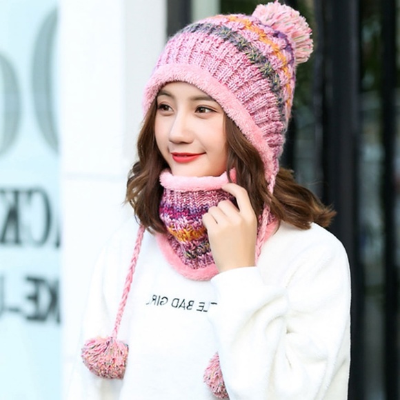 Colorful Knit Hat for Women - Picture 2 of 7